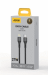 ⚡ كابل بيانات ASPOR AC-20 USB-C إلى IPH – شحن سريع وموثوق بقدرة 27 واط 🔋