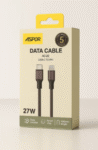 ⚡ كابل بيانات ASPOR AC-22 USB-C إلى IPH – شحن سريع وأداء موثوق بقدرة 27 واط 🔋