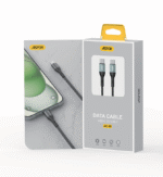 كابل بيانات ASPOR AC-55 USB-C إلى USB-C بقوة 60 واط وطول 1 متر